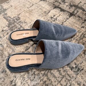 Gianni Bini Blue mules